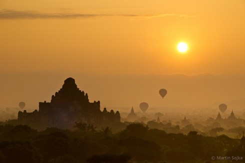 Dawn over Bagan